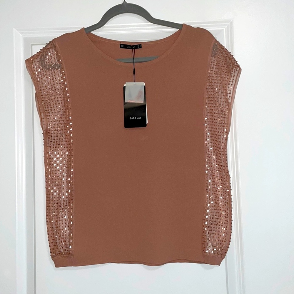 NWT Zara Knit Top